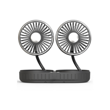 Double-Headed Hose Small Fan Usb Car Interior Creative Automotive Accessories
